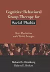 Cognitive-Behavioral Group Therapy for Social Phobia cover