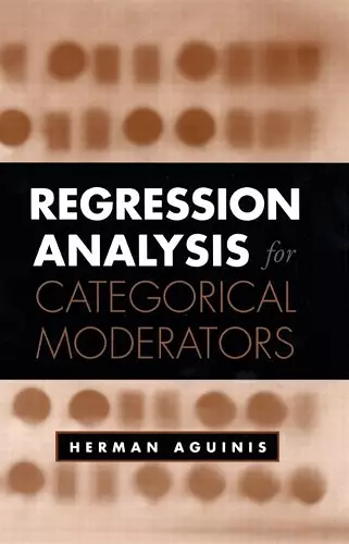 Regression Analysis for Categorical Moderators cover