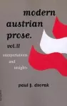 Modern Austrian Prose cover