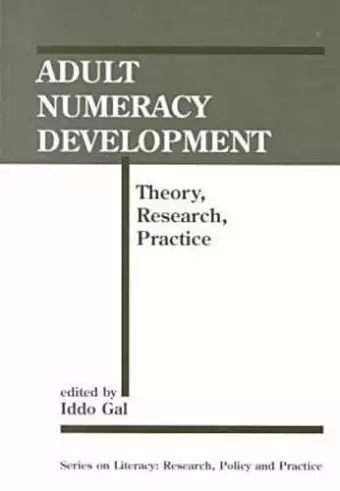 Adult Numeracy Development cover