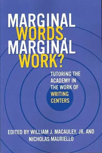 Marginal Words, Marginal Work? cover