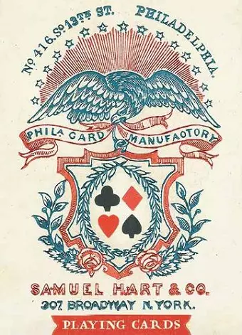 1858 Samuel Hart Poker Deck cover