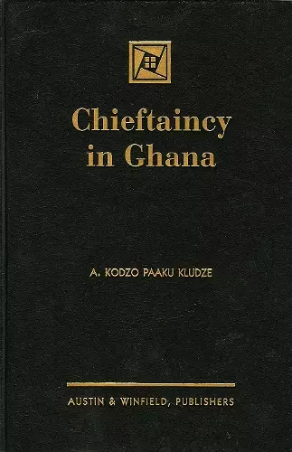 Chieftaincy in Ghana cover