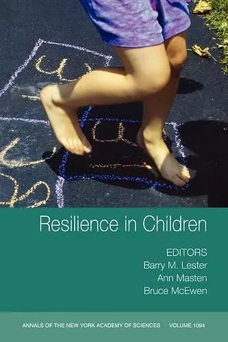 Resilience in Children, Volume 1094 cover