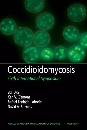 Coccidioidomycosis cover