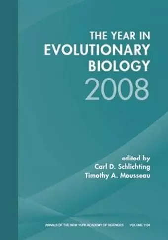 Year in Evolutionary Biology 2008, Volume 1134 cover