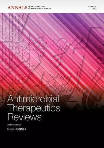 Antimicrobial Therapeutics Reviews, Volume 1213 cover