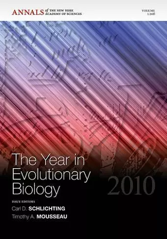 The Year in Evolutionary Biology 2010, Volume 1206 cover