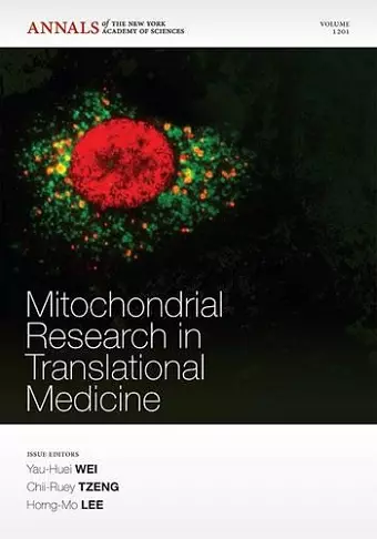 Mitochondrial Research in Translational Medicine, Volume 1201 cover