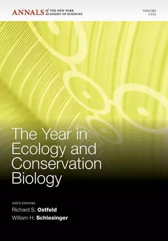 The Year in Ecology and Conservation Biology 2011, Volume 1223 cover