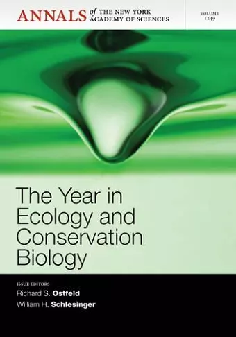 The Year in Ecology and Conservation Biology 2012, Volume 1249 cover