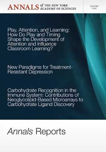 Annals Report, Volume 1292 cover