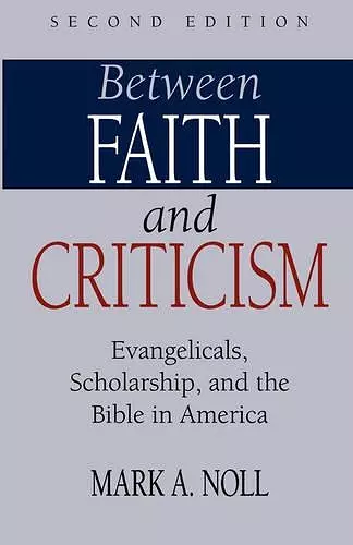 Between Faith and Criticism cover