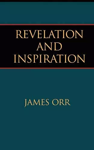 Revelation and Inspiration cover