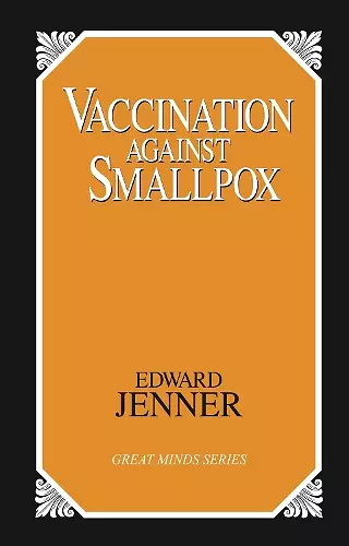 Vaccination Against Smallpox cover