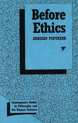 Before Ethics cover