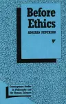 Before Ethics cover