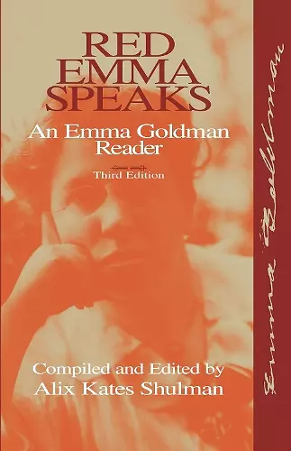 Red Emma Speaks cover