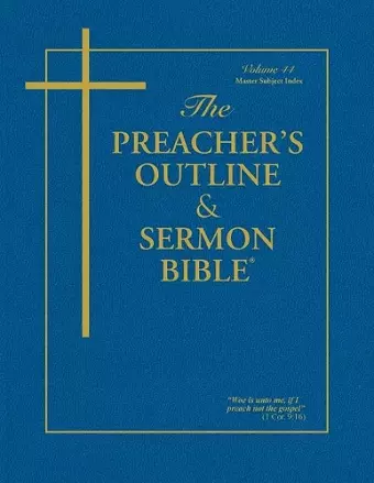 The Preacher's Outline & Sermon Bible cover
