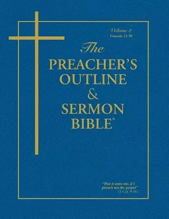 Preacher's Outline & Sermon Bible-KJV-Genesis 2 cover