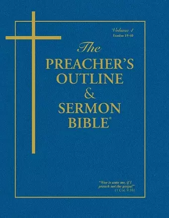 Preacher's Outline & Sermon Bible-KJV-Exodus 2 cover