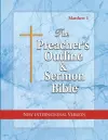 Preacher's Outline & Sermon Bible-NIV-Matthew 1 cover