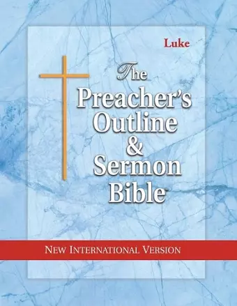 Preacher's Outline & Sermon Bible-NIV-Luke cover