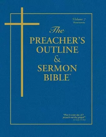 Preacher's Outline & Sermon Bible-KJV-Deuteronomy cover
