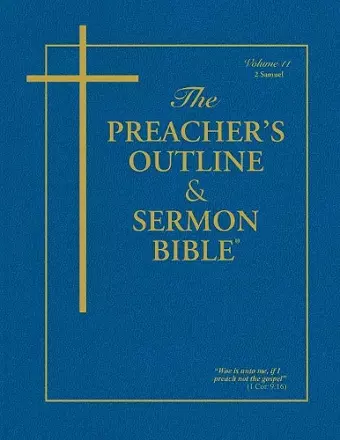 Preacher's Outline & Sermon Bible-KJV-2 Samuel cover