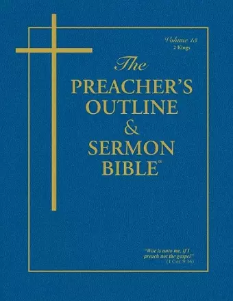 Preacher's Outline & Sermon Bible-KJV-2 Kings cover