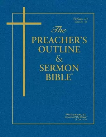 The Preacher's Outline & Sermon Bible - Vol. 24 cover
