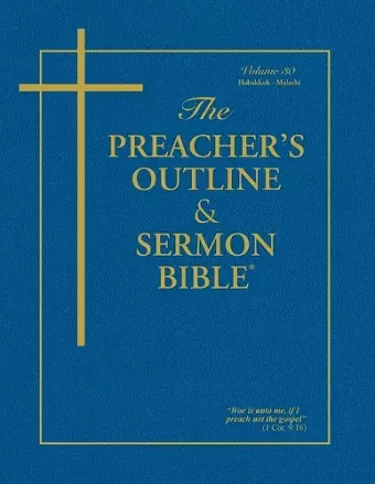The Preacher's Outline & Sermon Bible - Vol. 30 cover