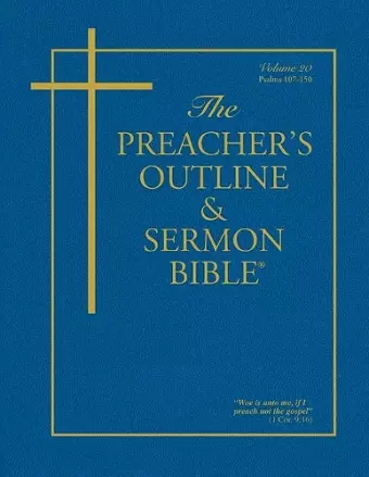 The Preacher's Outline & Sermon Bible - Vol. 20 cover