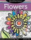 Zenspirations Coloring Book Flowers cover