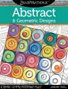 Zenspirations Coloring Book Abstract & Geometric Designs cover