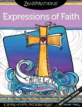 Zenspirations Coloring Book Expressions of Faith cover