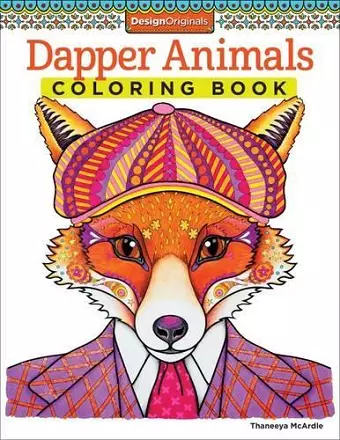 Dapper Animals Coloring Book cover
