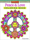 Peace & Love Coloring Book cover