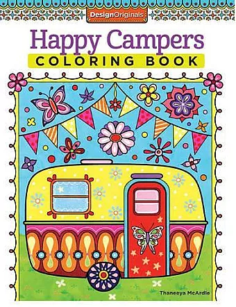 Happy Campers Coloring Book cover