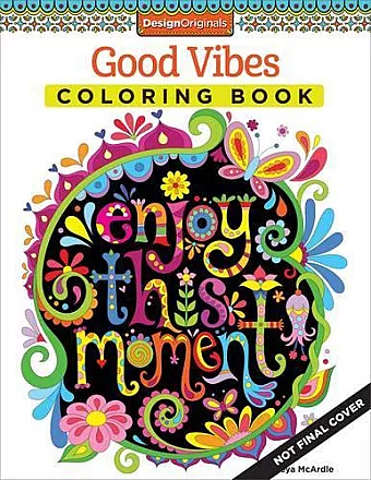 Good Vibes Coloring Book cover