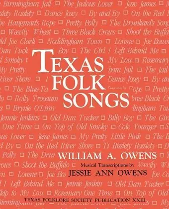Texas Folk Songs cover