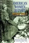 American Women Report World War I cover