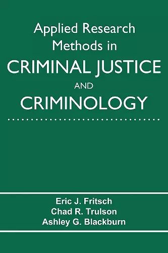 Applied Research Methods in Criminal Justice and Criminology cover
