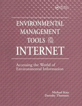 Environmental Management Tools on the Internet cover