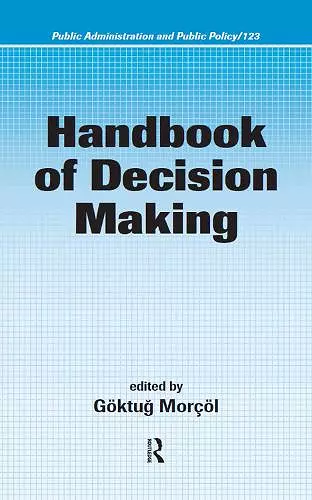 Handbook of Decision Making cover