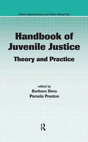 Handbook of Juvenile Justice cover