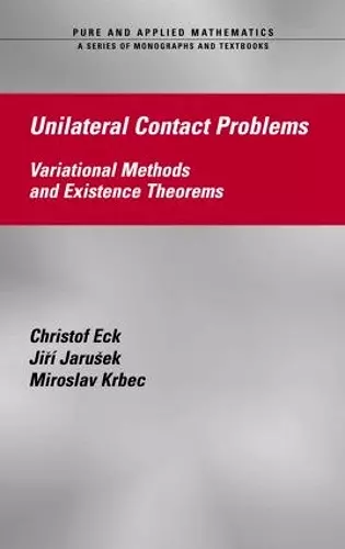 Unilateral Contact Problems cover