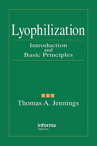 Lyophilization cover