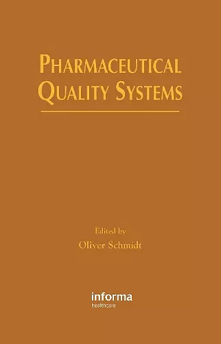 Pharmaceutical Quality Systems cover