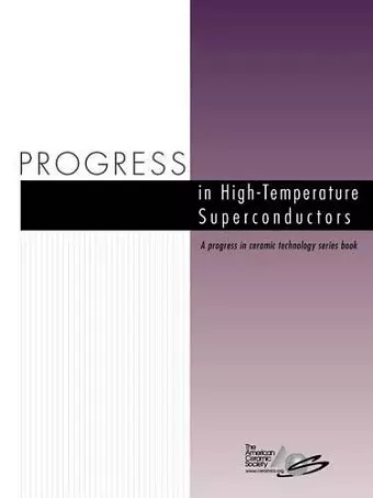 Progress in High-Temperature Superconductors cover